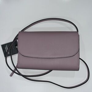 NWT Vera Wang Shoulder/Crossbody Bag Lavender Berry